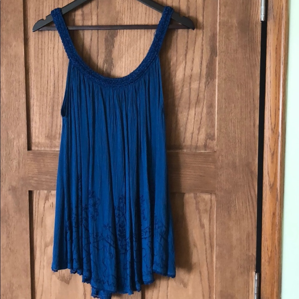Beautiful blue top